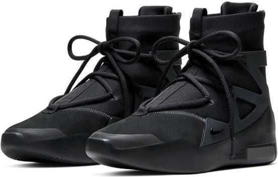 Nike Air Fear Of God 1 Triple Black sneaker Zwart