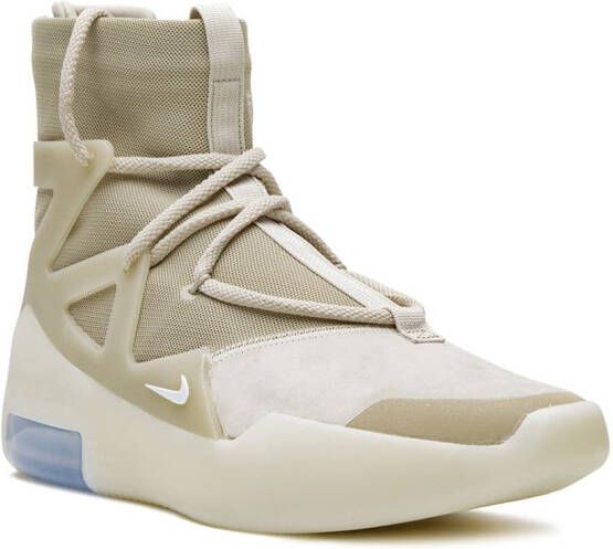 Nike Air 'Fear of God' high-top sneakers Beige