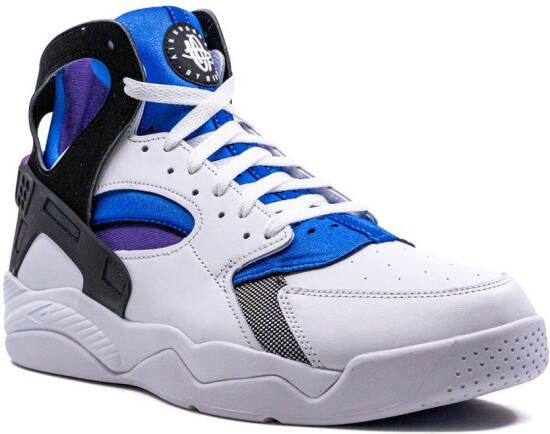 Nike "Air Flight Huarache OG White Varsity Purple sneakers" Wit