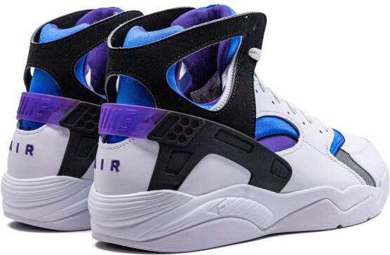 Nike "Air Flight Huarache OG White Varsity Purple sneakers" Wit