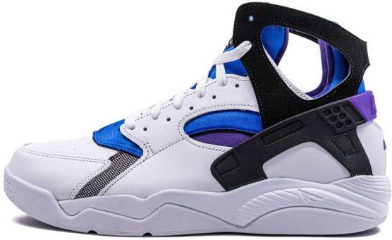 Nike "Air Flight Huarache OG White Varsity Purple sneakers" Wit