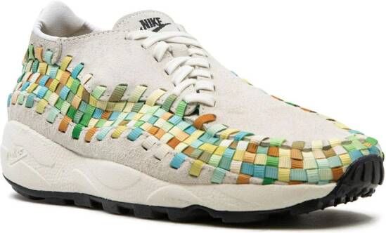 Nike Air Footscape geweven "Rainbow" sneakers Beige