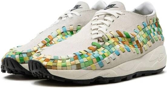 Nike Air Footscape geweven "Rainbow" sneakers Beige