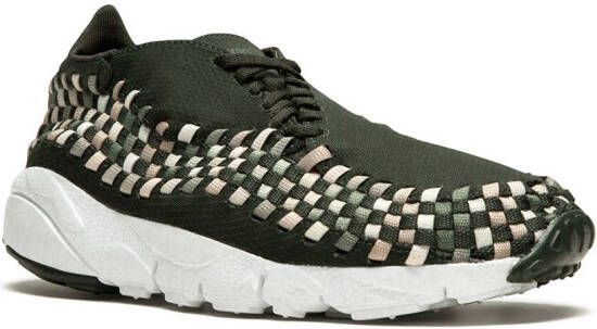 Nike Air Footscape geweven sneakers Zwart