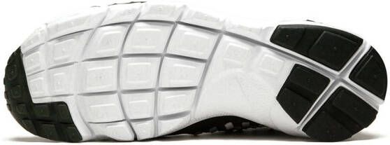 Nike Air Footscape geweven sneakers Zwart