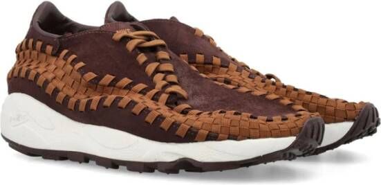 Nike Air Footscape geweven sneakers Bruin