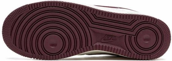Nike "Air Force 1 '07 Craft Dark Beetroot sneakers" Wit