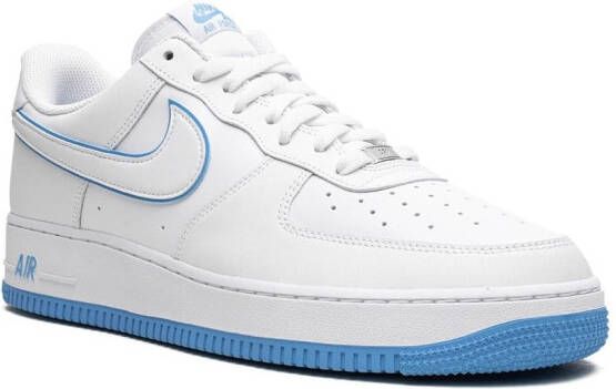 Nike "Air Force 1 '07 Low UNC sneakers" Wit