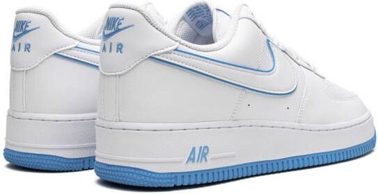 Nike "Air Force 1 '07 Low UNC sneakers" Wit