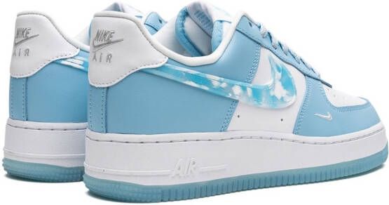 Nike "Air Force 1 '07 LX Nail Art White Blue sneakers" Blauw