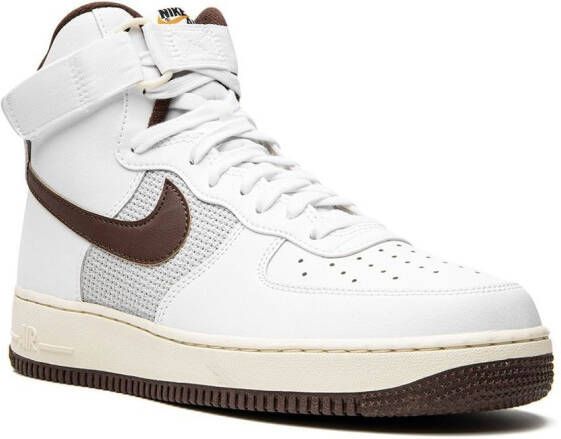Nike Air Force 1 High '07 LV8 'White Light Chocolate' sneakers Wit