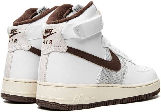 Nike Air Force 1 High '07 LV8 'White Light Chocolate' sneakers Wit