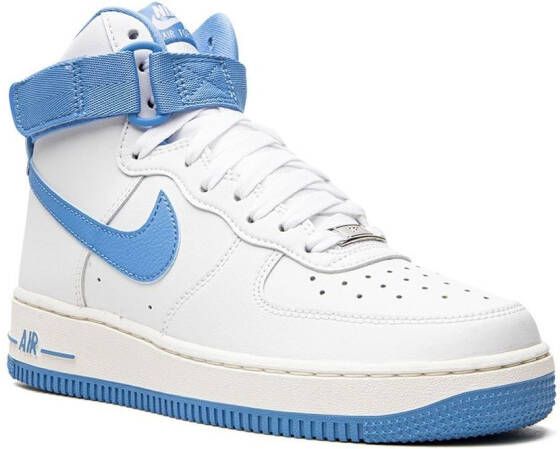 Nike Air Force 1 High "University Blue" sneakers Wit