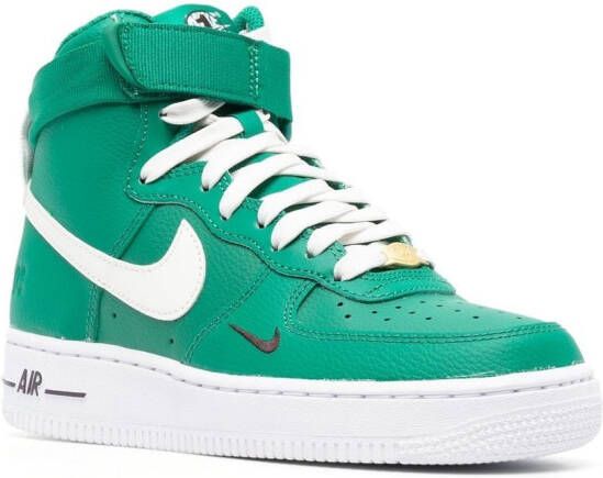 Nike Air Force 1 high-top sneakers Groen