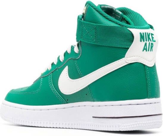 Nike Air Force 1 high-top sneakers Groen