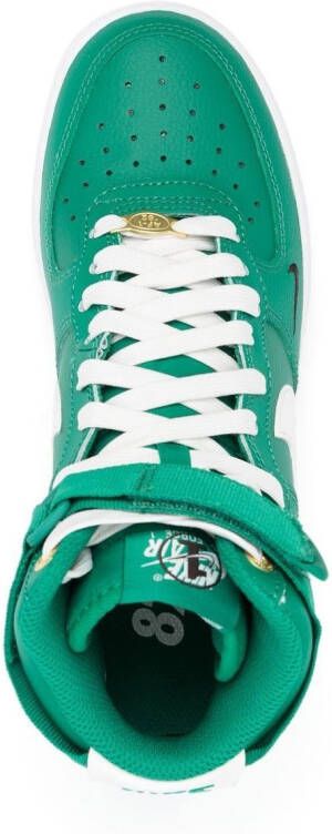 Nike Air Force 1 high-top sneakers Groen