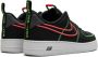 Nike "Air Force 1 Low 07 Worldwide Pack Black sneakers" Zwart - Thumbnail 3