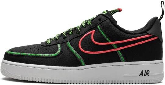 Nike "Air Force 1 Low 07 Worldwide Pack Black sneakers" Zwart