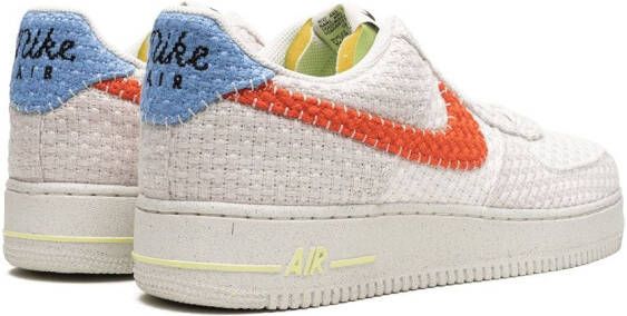 Nike "Air Force 1 Low Next Nature Team Orange Sail sneakers" Beige