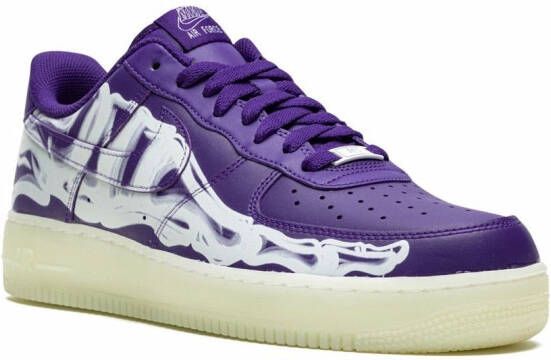 Nike "Air Force 1 Low Skeleton sneakers" Paars