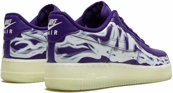 Nike "Air Force 1 Low Skeleton sneakers" Paars