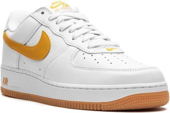 Nike Air Force 1 Low waterproof "University Gold" sneakers Wit