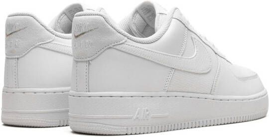 Nike "Air Force 1 Low White Silver sneakers" Wit