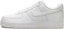 Nike "Air Force 1 Low White Silver sneakers" Wit - Thumbnail 5