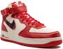 Nike "Air Force 1 Mid '07 LX Plaid Cream Red sneakers" Rood - Thumbnail 2