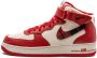 Nike "Air Force 1 Mid '07 LX Plaid Cream Red sneakers" Rood - Thumbnail 9