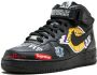 Nike Air Force 1-Mid-07 x high sneakers Zwart - Thumbnail 4
