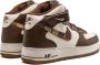 Nike "Air Force 1 Mid Brown Plaid sneakers" Bruin - Thumbnail 3