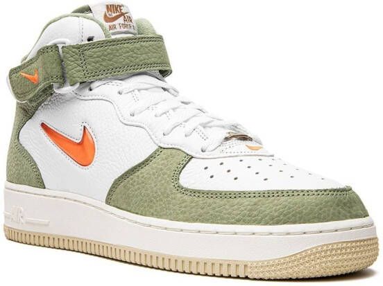 Nike Air Force 1 Mid QS 'Jewel Oil Green' sneakers Wit