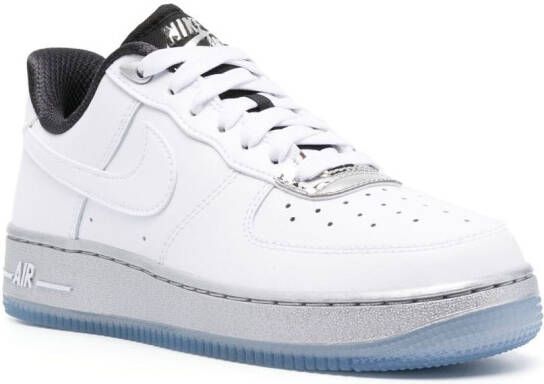 Nike Air Force 1 'NYC' mid-top sneakers 100 WHITE-WHITE-METALLIC SILVER