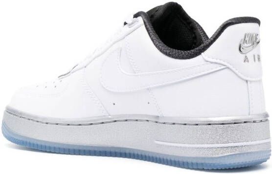 Nike Air Force 1 'NYC' mid-top sneakers 100 WHITE-WHITE-METALLIC SILVER