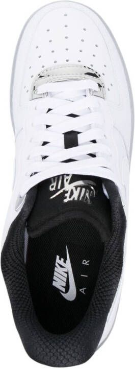 Nike Air Force 1 'NYC' mid-top sneakers 100 WHITE-WHITE-METALLIC SILVER