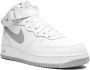 Nike "Air Force 1 Mid White Grey sneakers " Wit - Thumbnail 2