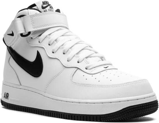 Nike "Air Force 1 Mid Wit Zwart"