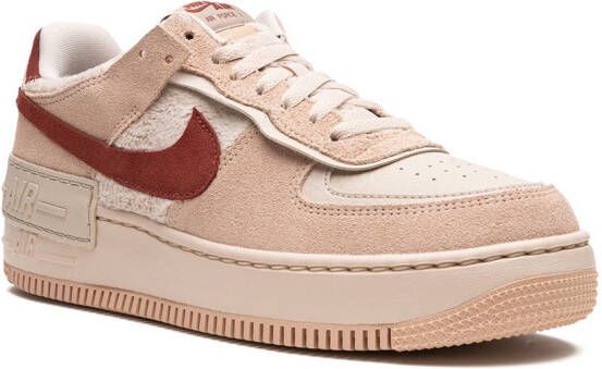 Nike "Air Force 1 Shadow Shimmer sneakers" Roze