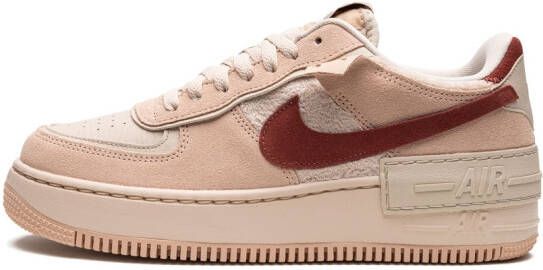 Nike "Air Force 1 Shadow Shimmer sneakers" Roze