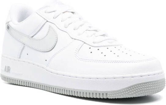 Nike "Air Force 1 Silver Swoosh sneakers" Wit