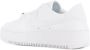 Nike Air Force 1 sneakers dames Polyester rubber leer 11.5 Wit - Thumbnail 2