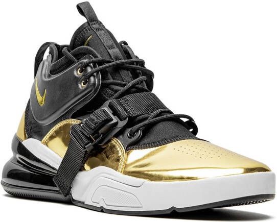 Nike Air Force 270 high-top sneakers Zwart