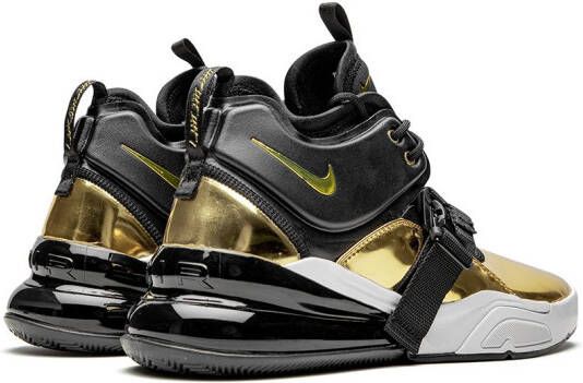 Nike Air Force 270 high-top sneakers Zwart