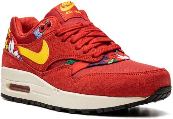 Nike "Air Max 1 Print Aloha sneakers met print" Rood