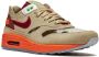 Nike Air Max 1 sneakers rubber leer suède Stof 10.5 Beige - Thumbnail 2