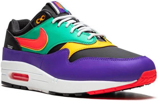 Nike Air Max 1 Windbreaker sneakers Zwart