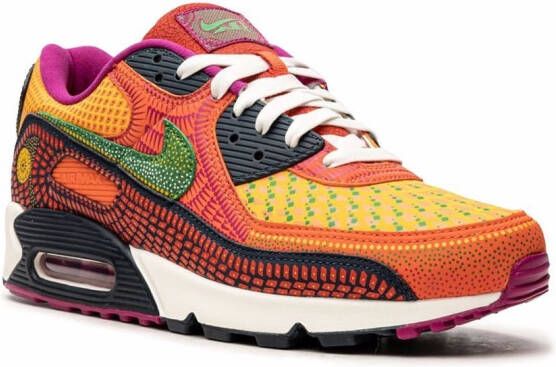 Nike Air Max 90 Dia de Los Muertos low-top sneakers Oranje