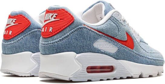 Nike Air Max 90 low-top sneakers Blauw