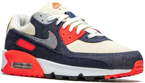 Nike Air Max 90 low-top sneakers Blauw